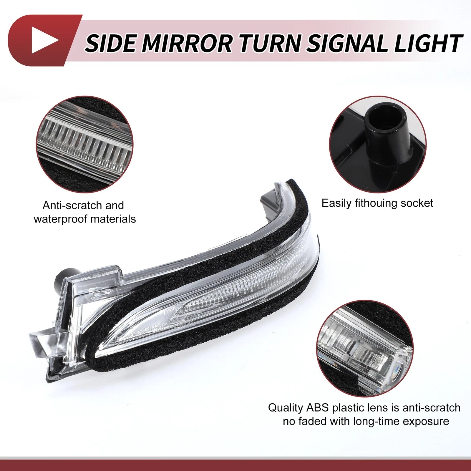 LED Turn Signal Light for Hyundai Elantra AD (2017–2018) Left No. 87614F2000
