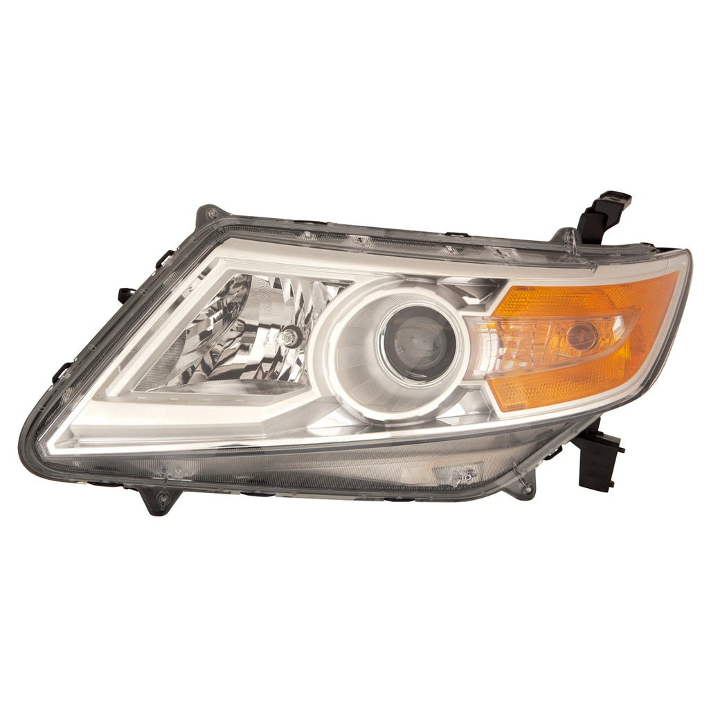 Replacement Driver Side Halogen Head Light Assembly For 2011-2013 Honda Odyssey