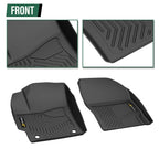 Set of 4 All Weather TPE Floor Mats for Toyota Corolla (2020–2025)