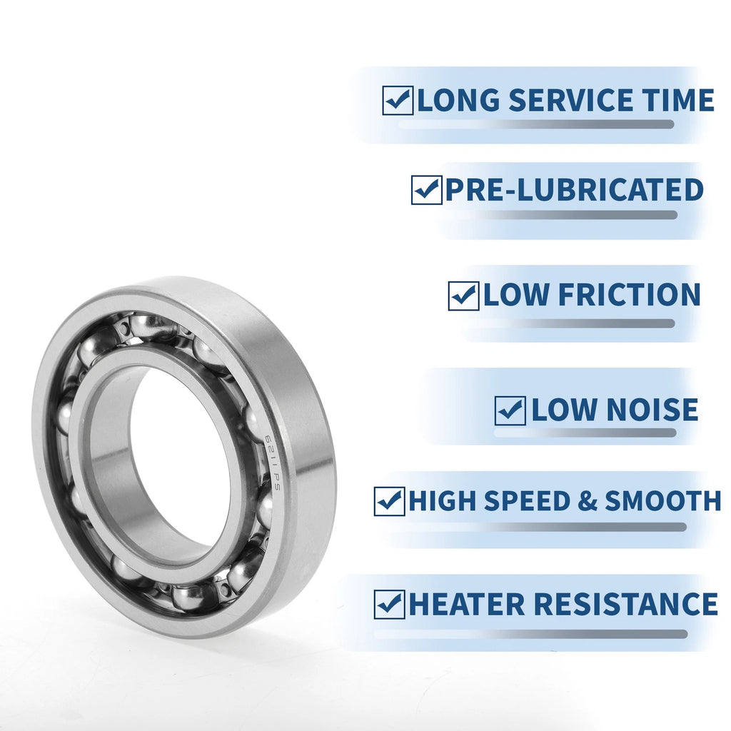Deep Groove Ball Bearing 55x100x21mm for Scooter Skateboard (1 Pc)