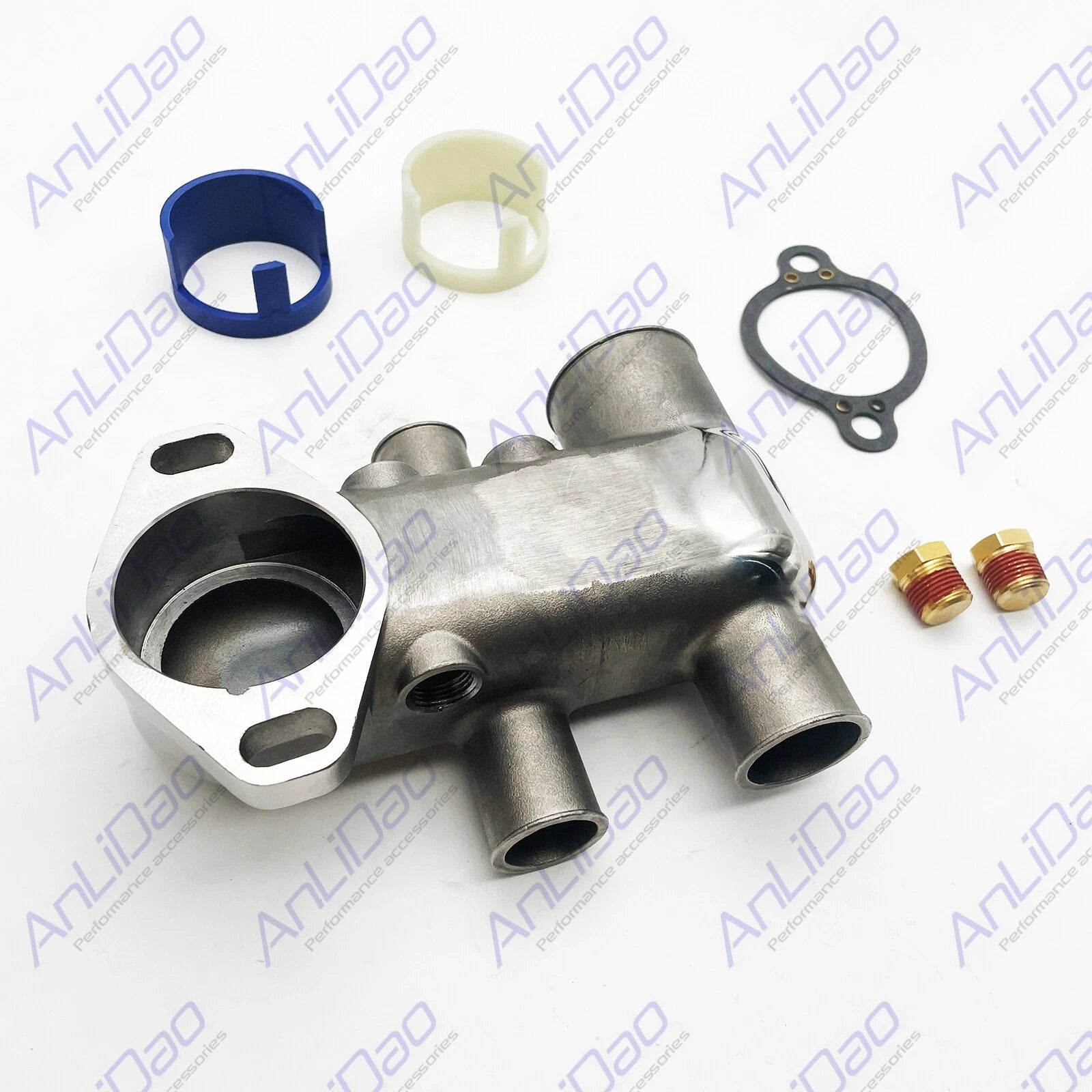Stainless Steel Thermostat Housing Kit for Mercruiser (861006A, 87290A4)