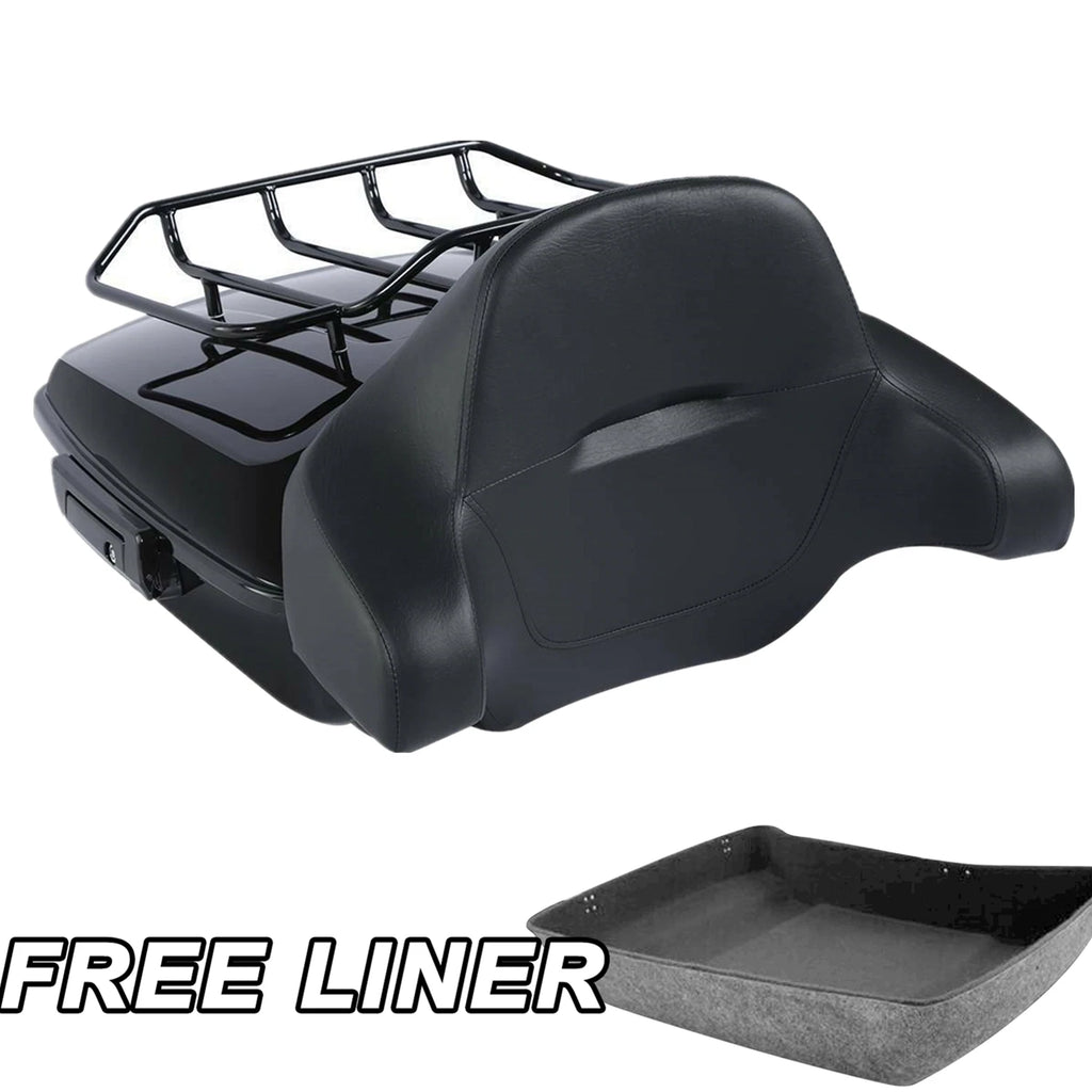 Chopped Trunk Backrest for Harley Electra Glide (2014–Present) Black