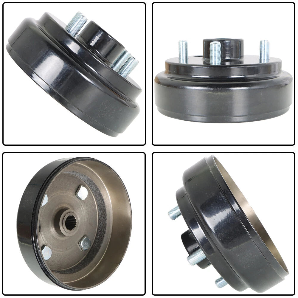 Rear Wheel Brake Drum for EZGO TXT PDS Electric (1982–Present)