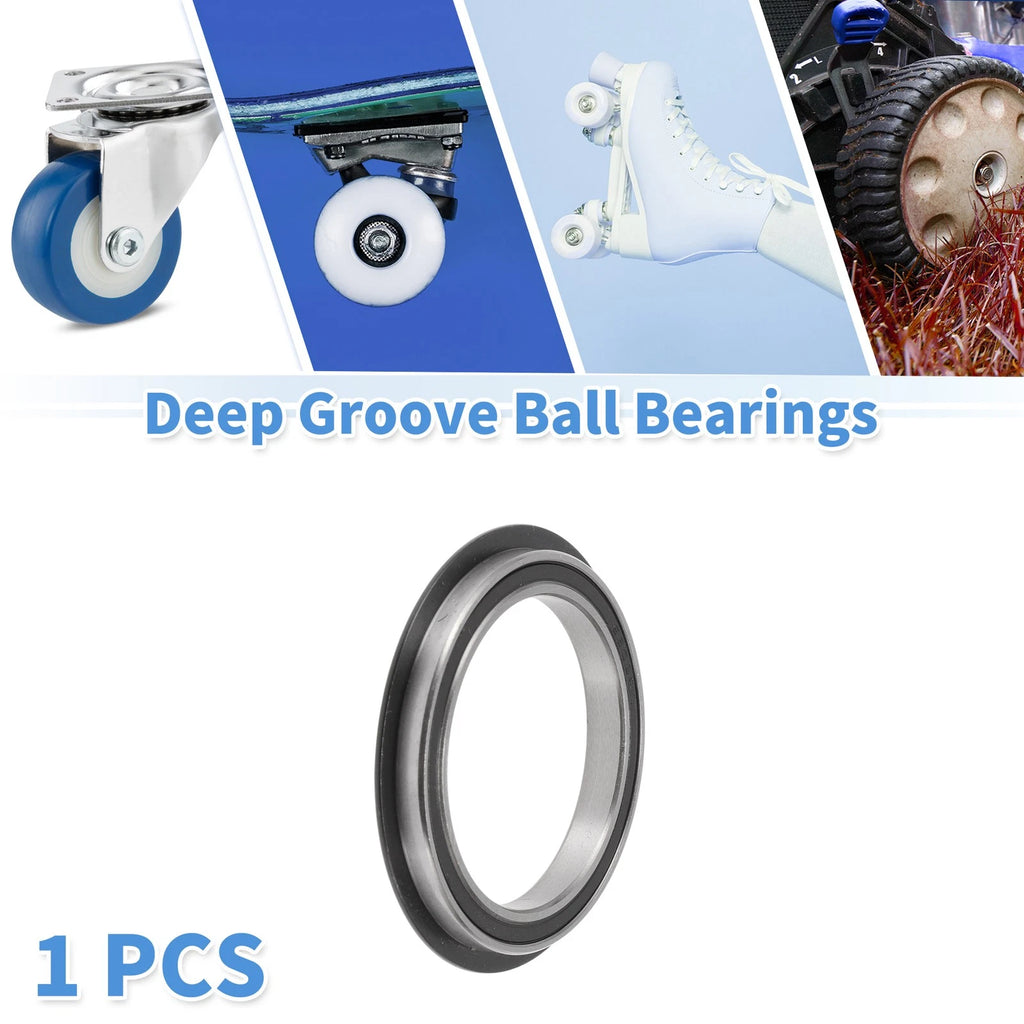 Deep Groove Ball Bearings 6809NR2RS for Scooter Skateboard (45x58x7mm)