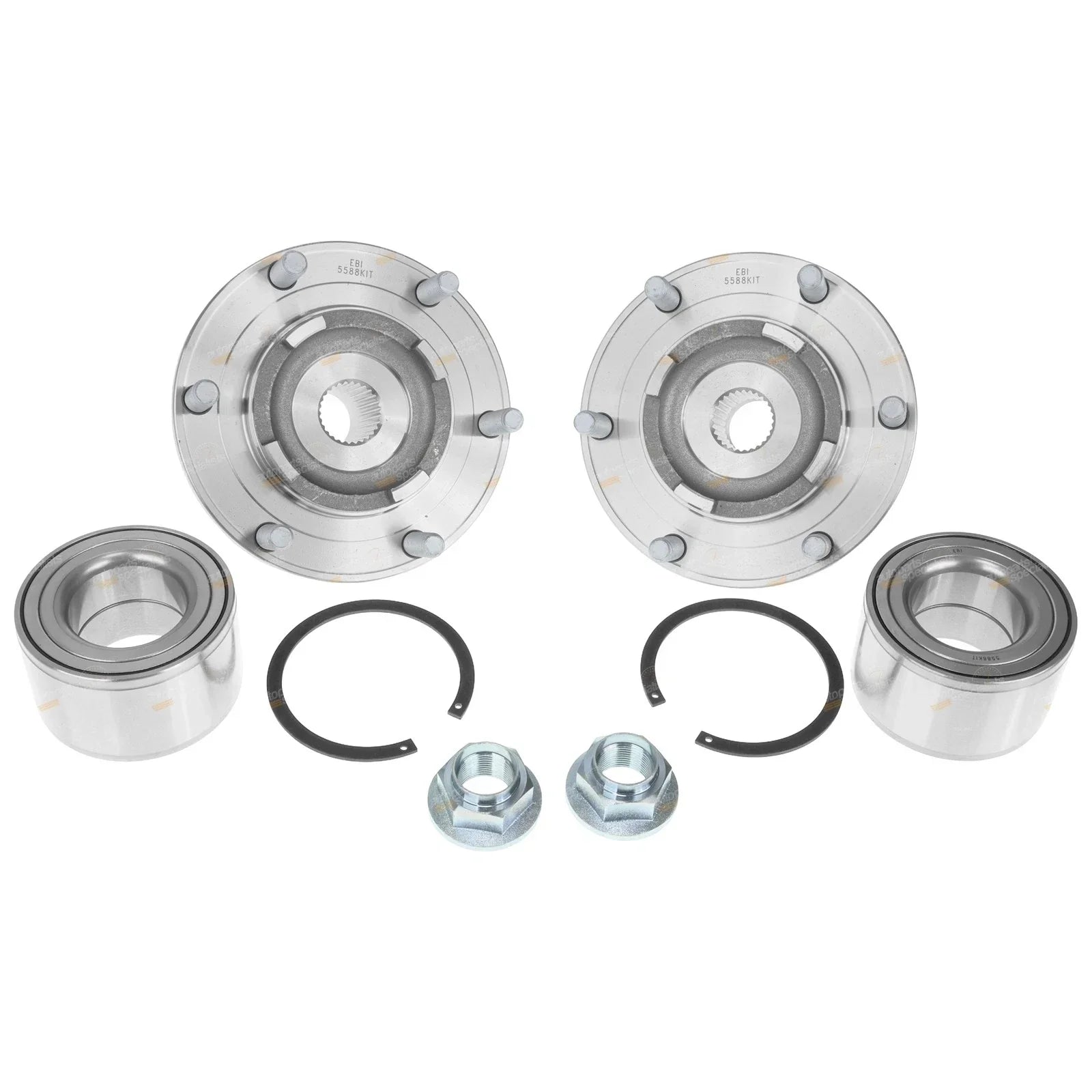 Front Wheel Bearing Hub Assemblies for Ford Ranger PJ PK (2007 - 2011)