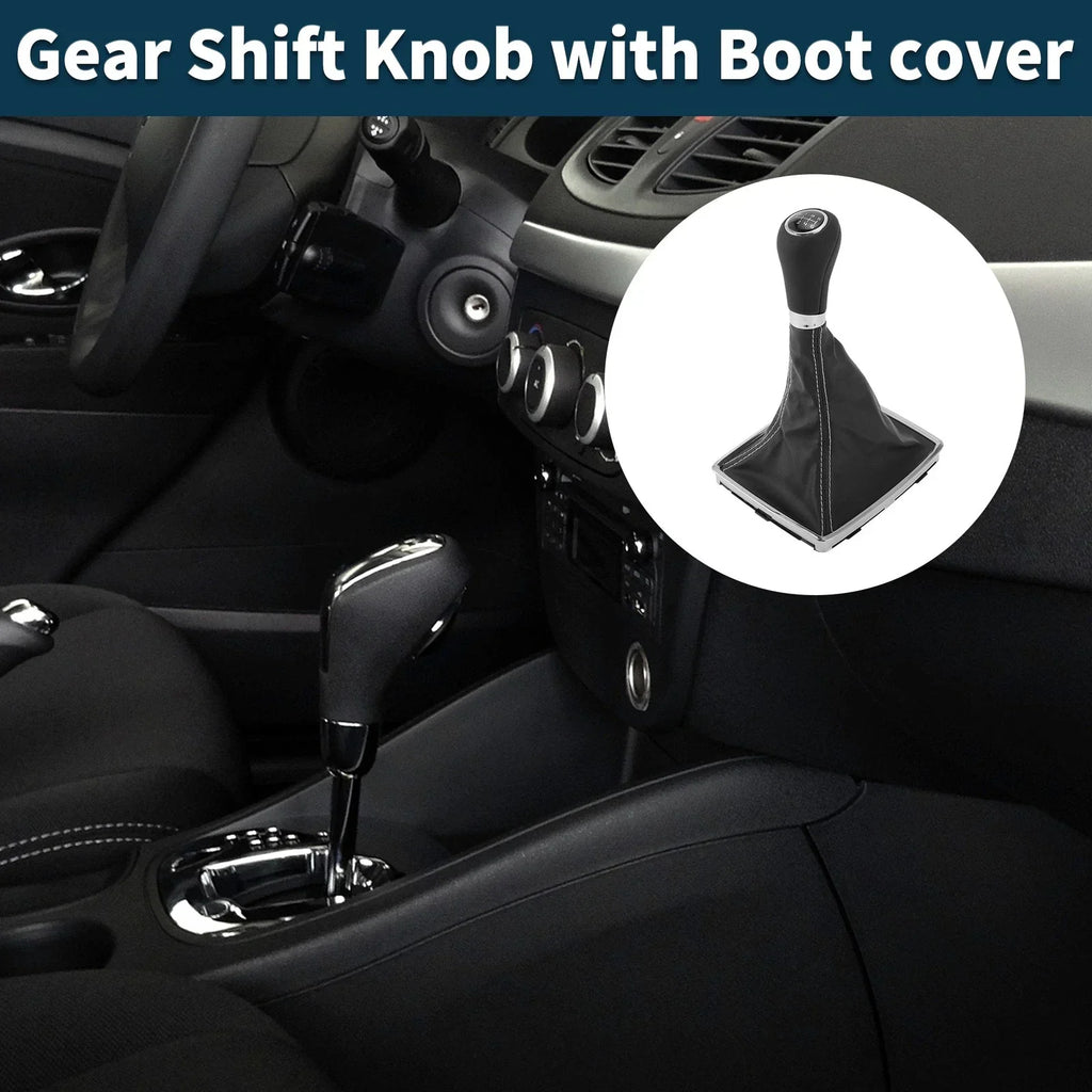 6 Speed Manual Gear Shift Knob & Cover for Mercedes-Benz C-Class (2001-2007)
