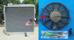 Radiator & 16" Fan for Toyota Hilux LN106 LN111 Diesel (1988-1997)