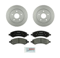 Front Brake Kit Vented 335mm Disc Rotors & Semi-Met Pads for Dodge Ram