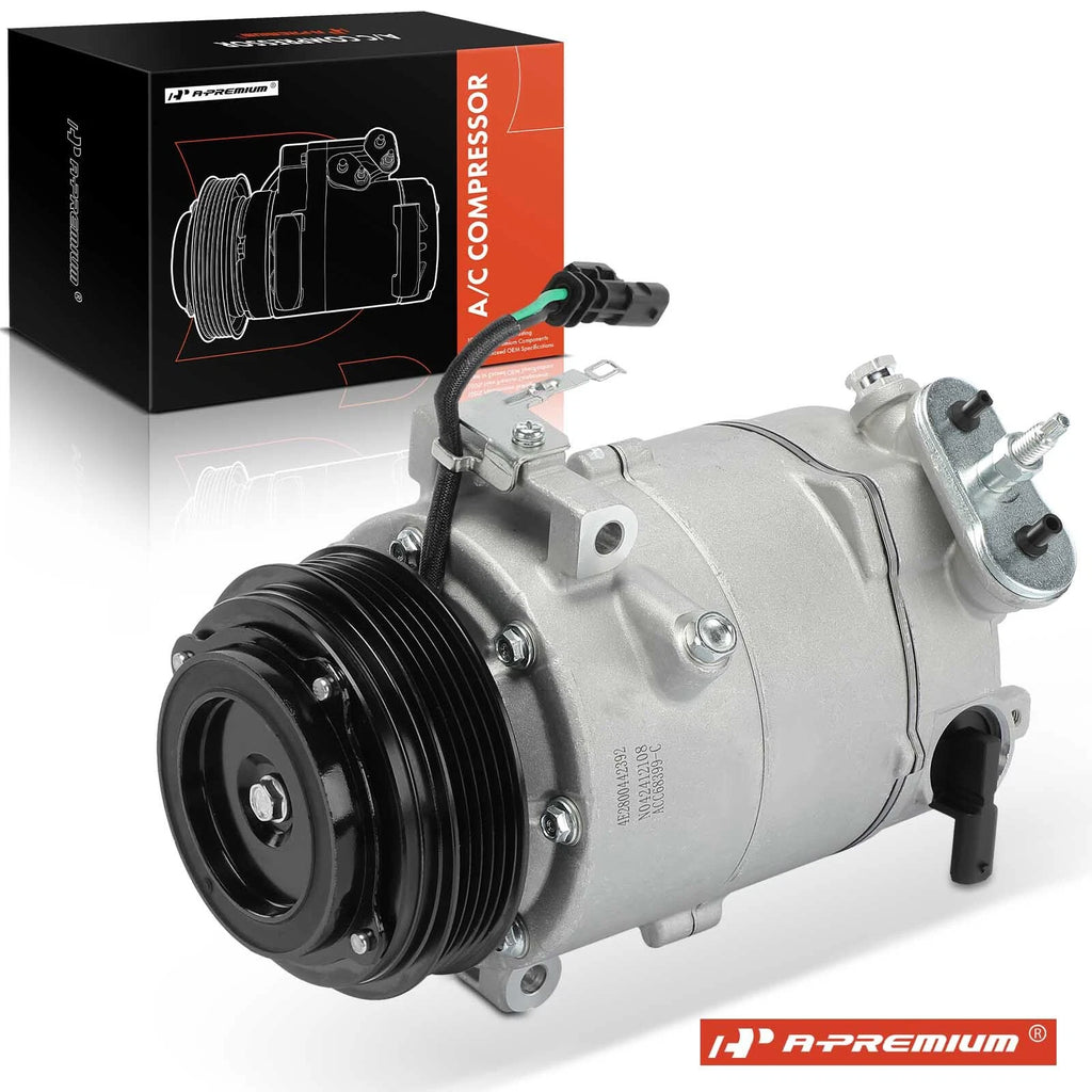 A/C Compressor with Clutch for Chevrolet Malibu (2017–2022) GMC Acadia