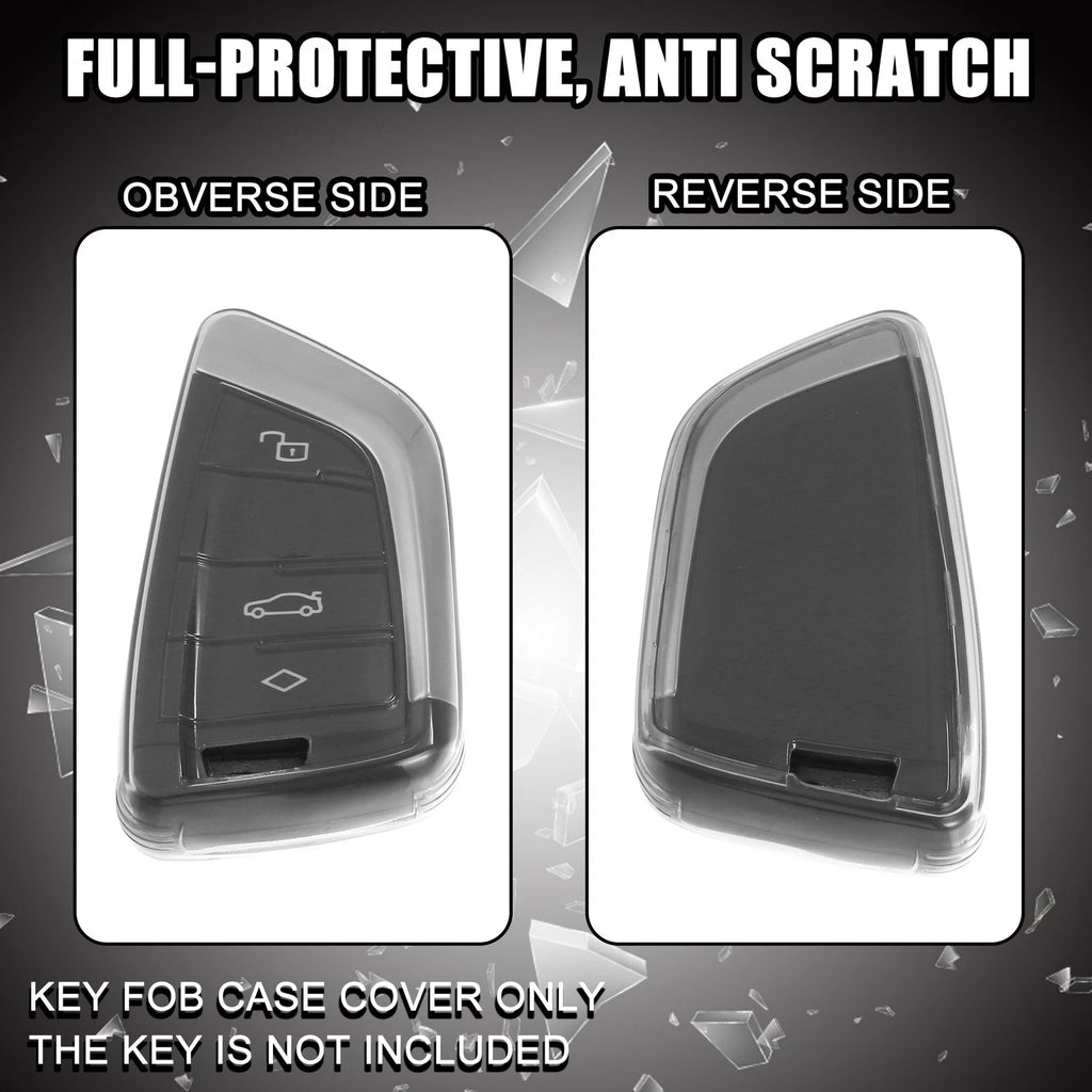 TPU Key Fob Remote Control Cover for BMW 1 2 3 5 6 X1 X2 X3 Series