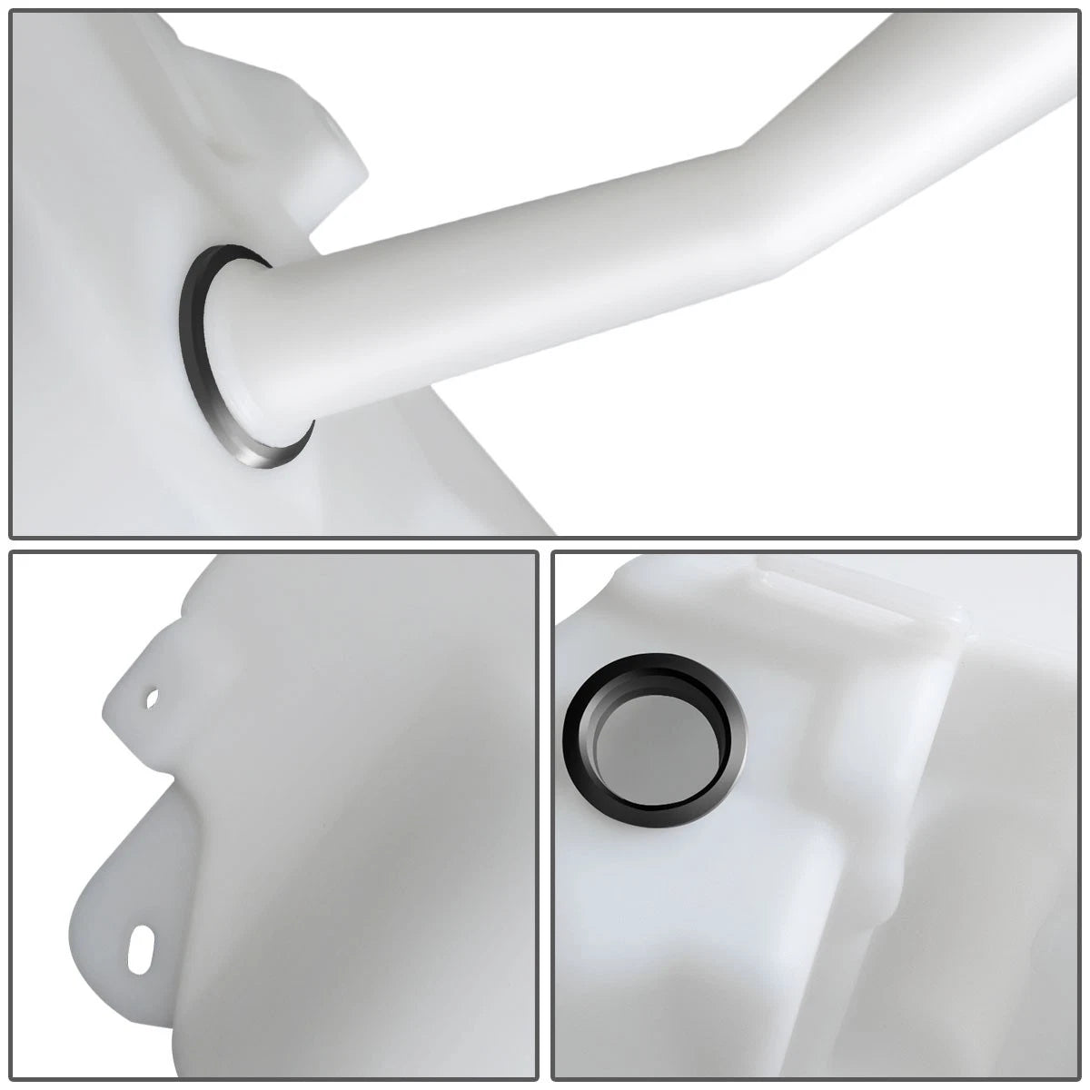 Windshield Washer Fluid Reservoir Tank Bottle w/Cap+Pump for Toyota Tundra (2000–2006)