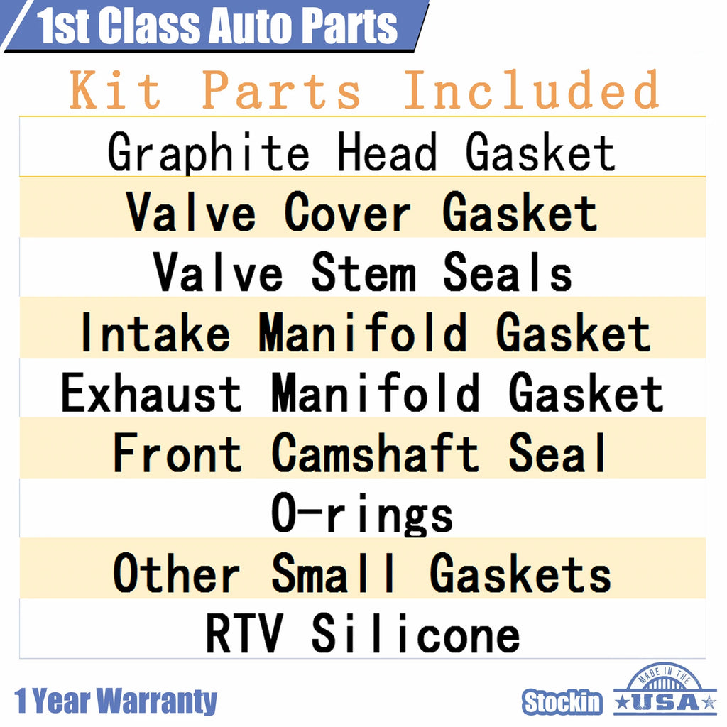 Engine Head Gasket Kit for Chevy Express Astro GMC Savana Sonoma (1996–2005)