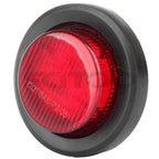 8PCS Red Side Marker Clearance Lights with Grommet & Pigtail for Kenworth T660 T700 T800 (2003–2023)