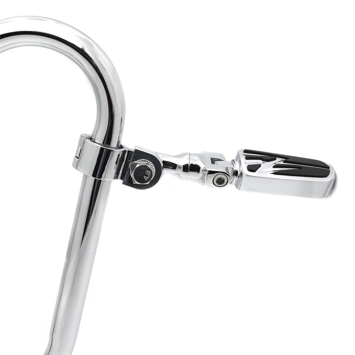 Chrome Flash 3" FootPeg for Yamaha XV250, Harley Dyna Touring