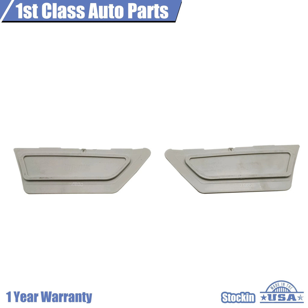 2X Front Bumper Reflector Side Marker Lights for Audi A4 S4 (2017-2018)