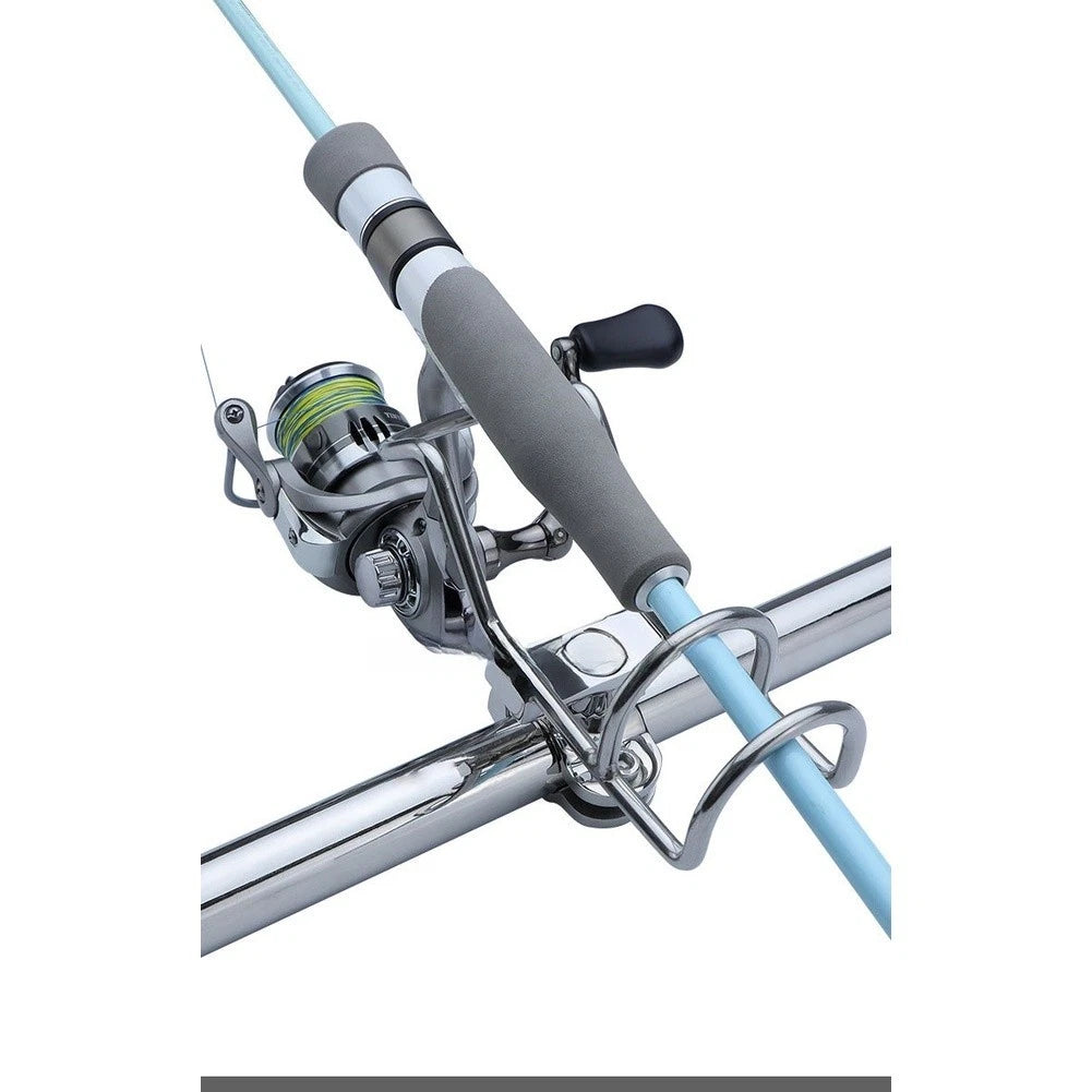 316 Stainless Steel Marine Fishing Rod Holder for 1" & 1.25" Rail