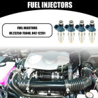 Set of 4 Fuel Injectors 23250-75040 for Toyota Tacoma (1995–1999)