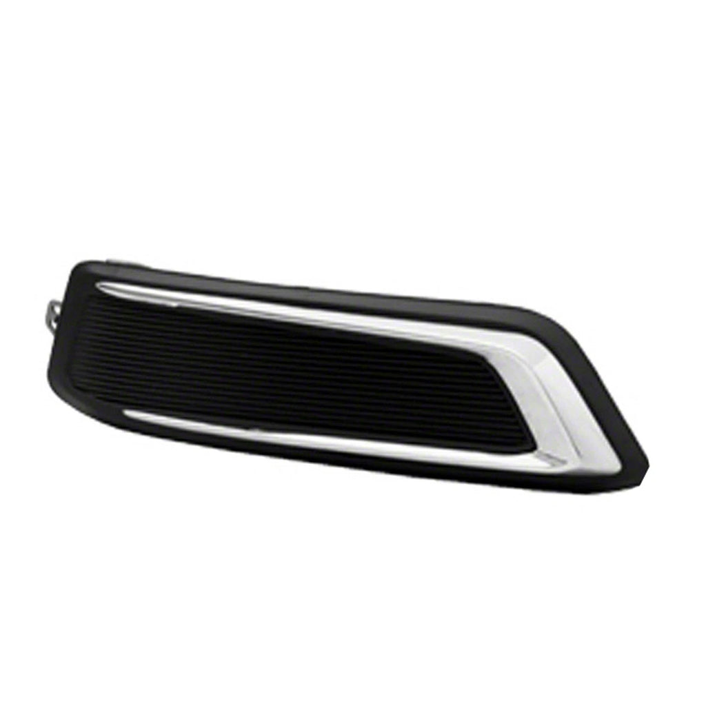 Fog Light Cover Front Passenger Side Replacement Black Chrome for Toyota Camry (2020–2024)