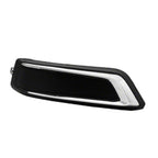 Fog Light Cover Front Passenger Side Replacement Black Chrome for Toyota Camry (2020–2024)