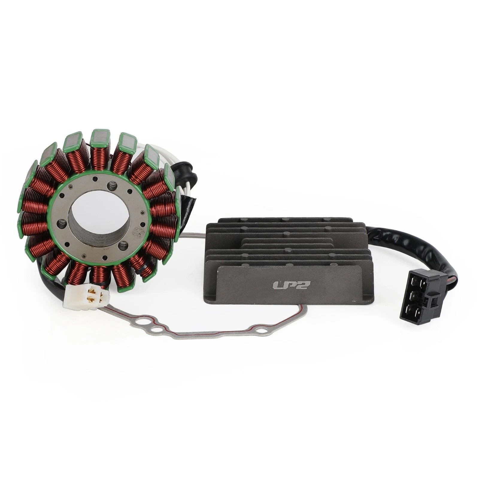 Magneto Stator, Regulator Rectifier, Gasket for Suzuki GSXR1000 (2003–2004)