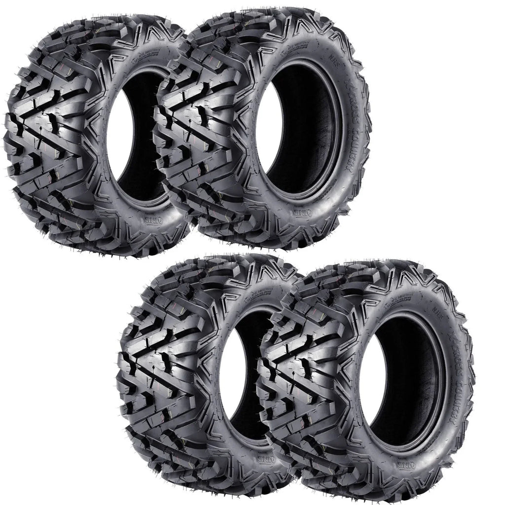 25x8-12 & 25x10-12 Tyres for ATV Lawn Mower Buggy Go Kart Quad