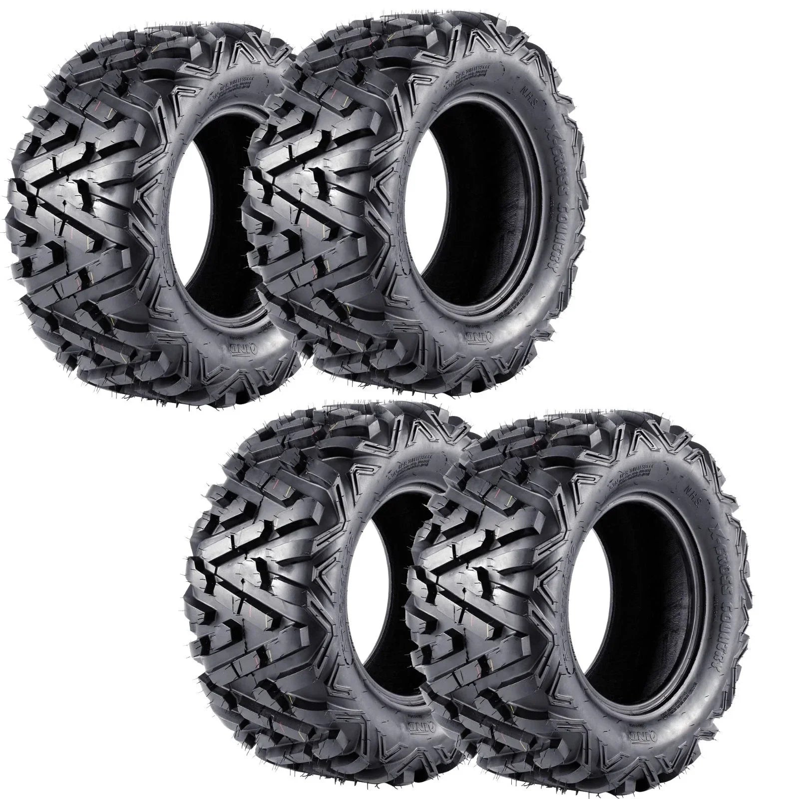 25x8-12 & 25x10-12 Tyres for ATV Lawn Mower Buggy Go Kart Quad