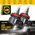 2X H11 H16 LED Fog Light Bulbs for Jeep Grand Cherokee (2014–2020)