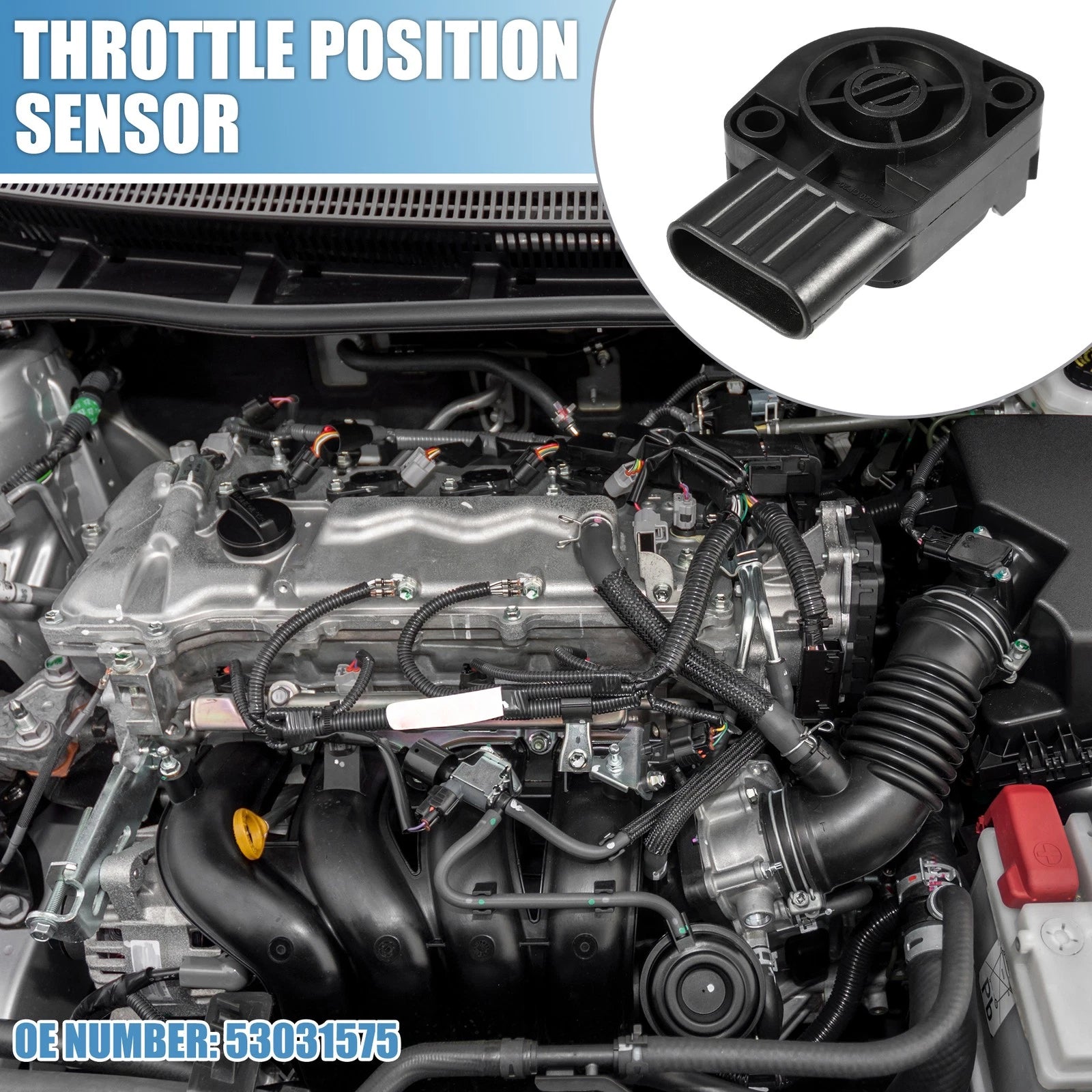 Throttle Position Sensor (TPS) for Dodge Ram (1998–2004) No. 53031575