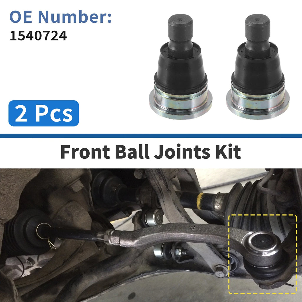 2X Front Lower Ball Joints for Ford Ecosport (2013–2022) No. 1540724