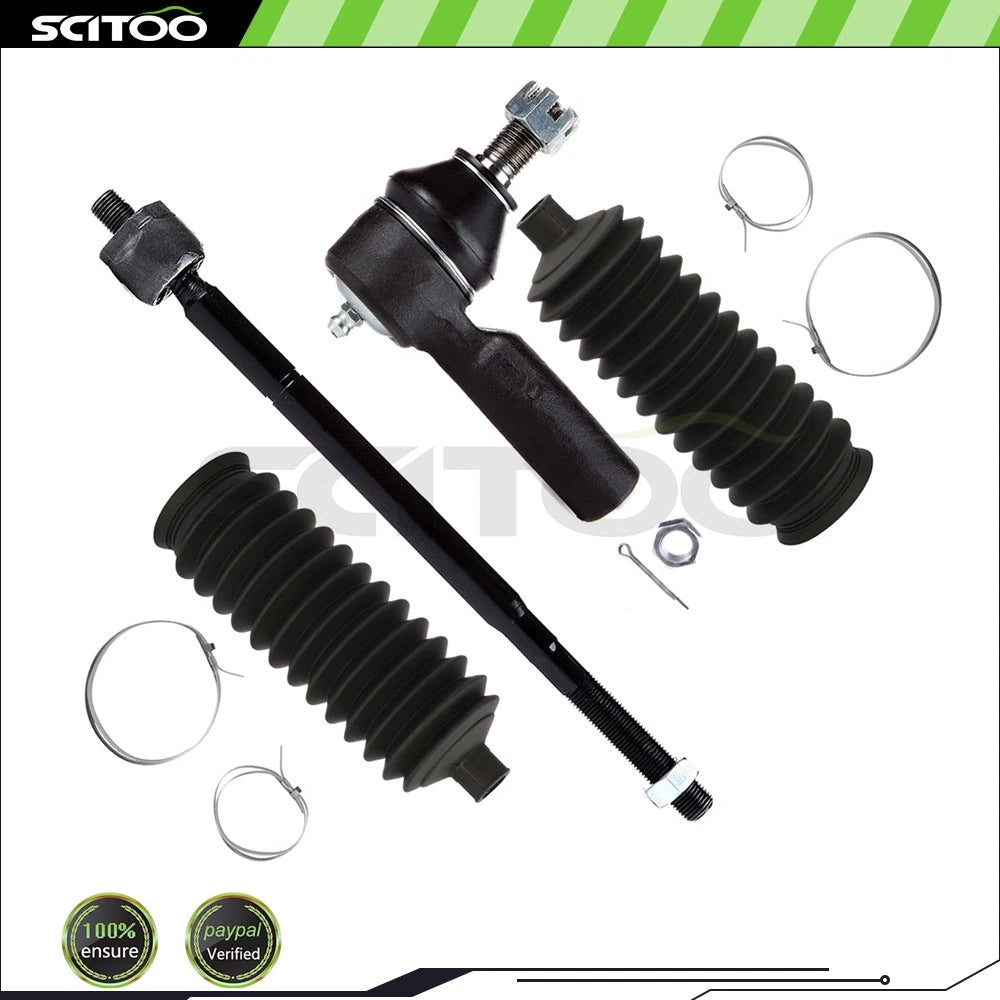 6X Front Suspension Kit Control Arms Ball Joints Tie Rods for Honda Civic (1992–1995)