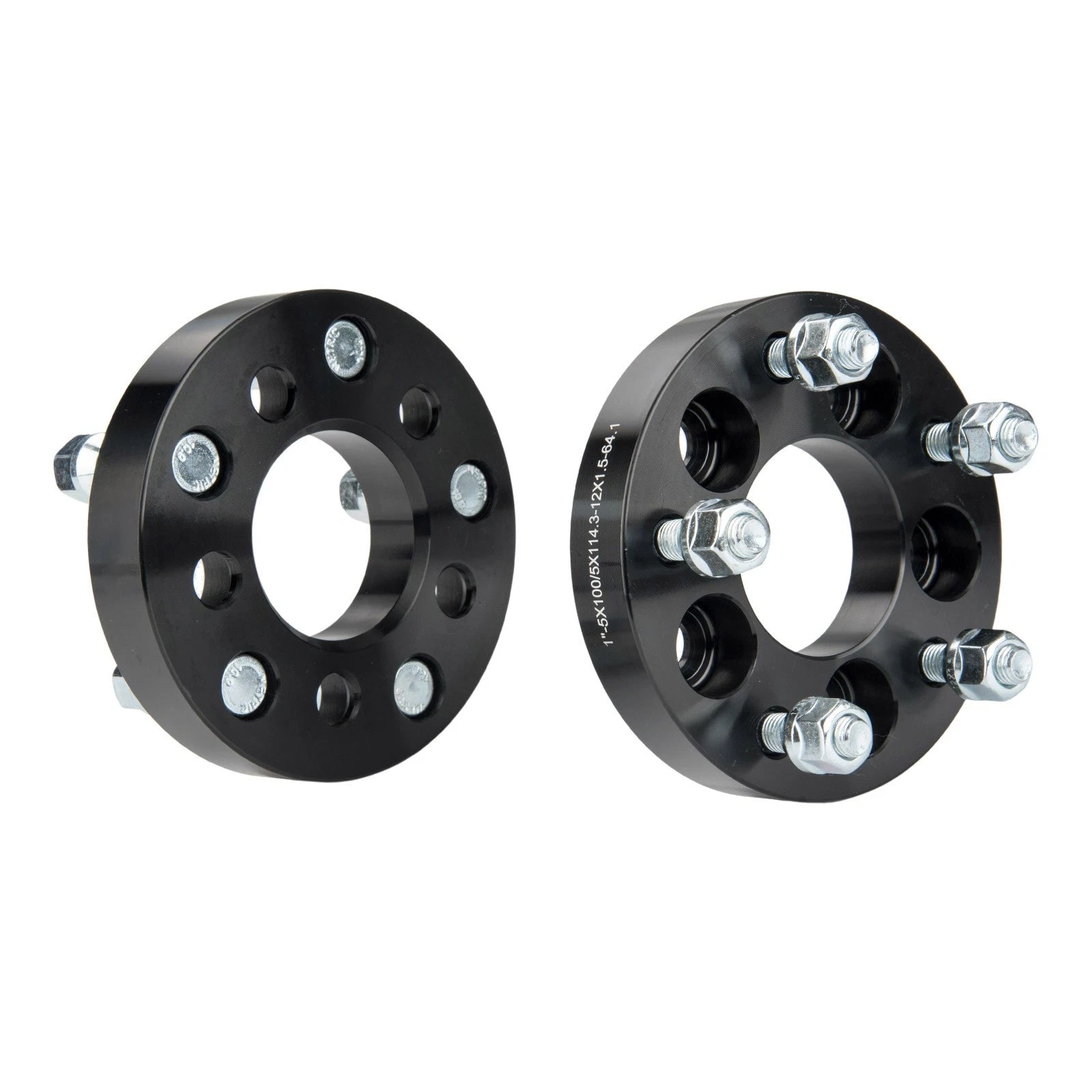2x Wheel Adapter 1" 5x100 to 5x4.5 for Toyota Corolla (2003–2008)