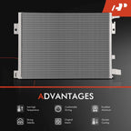 A/C Condenser with Bracket for Chevrolet Corvette (1997-2004)