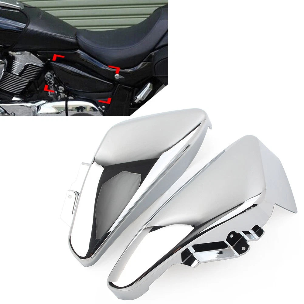 Chrome Battery Fairing Side Cover for Suzuki M109R M1800R VZR1800 (2006–2022)