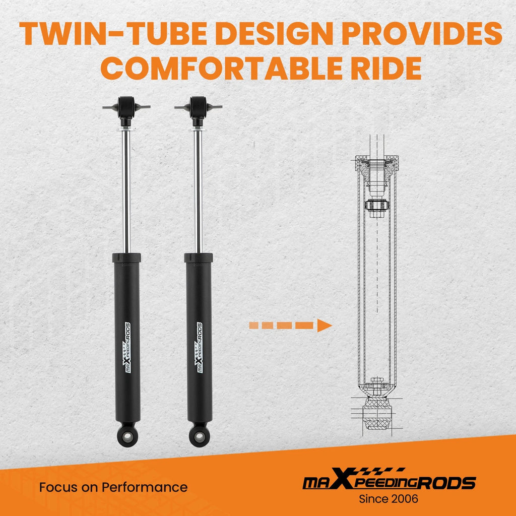 2.5" Leveling Lift Kit with Shocks for Toyota Tundra 2WD 4WD (2000–2006)