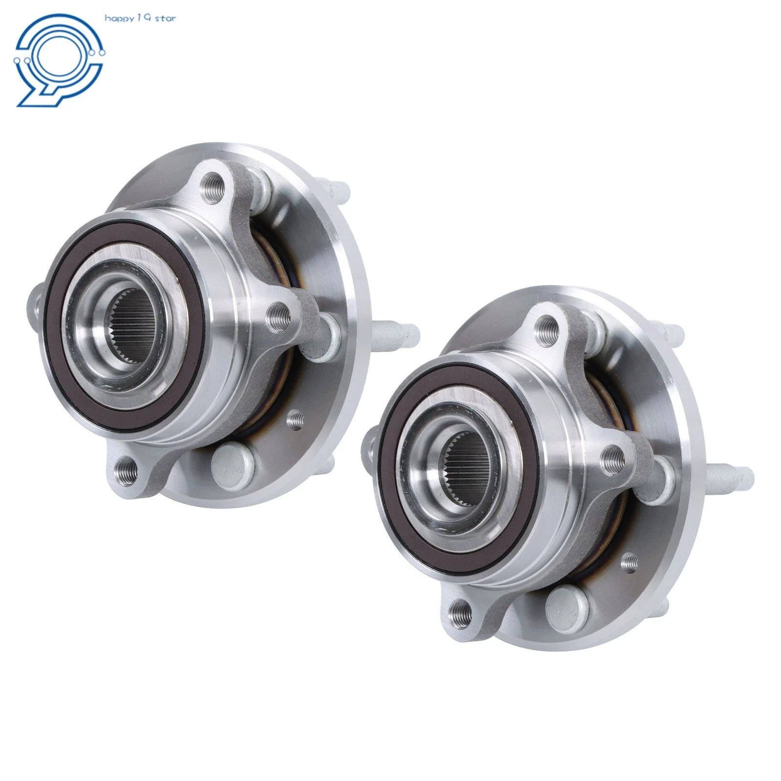 Pair Wheel Hub Bearing Assembly for Ford Edge Taurus Flex Lincoln MKX (2007-2019)