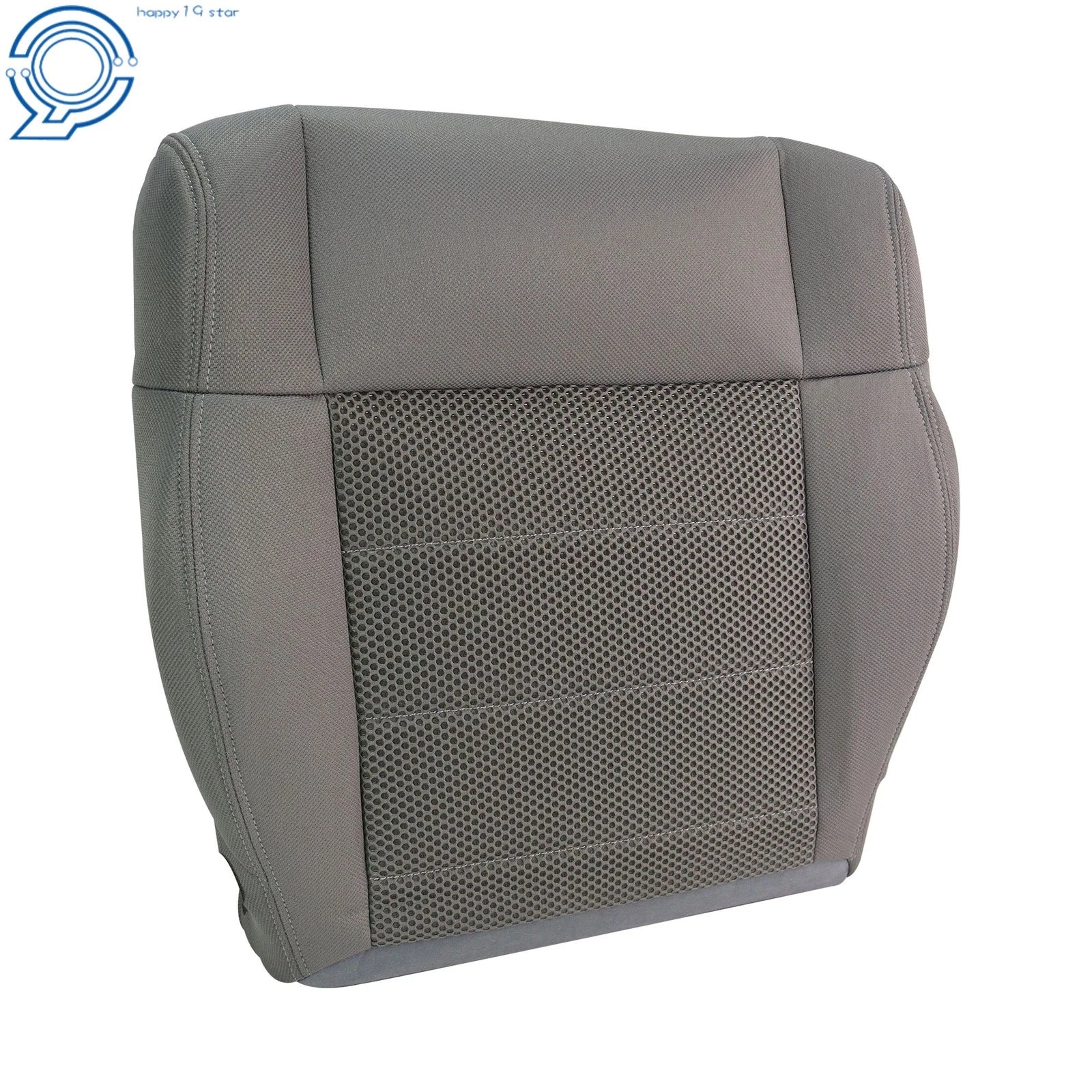 Seat Cushion Cover for Jeep Wrangler (2007-2012) Gray Knit