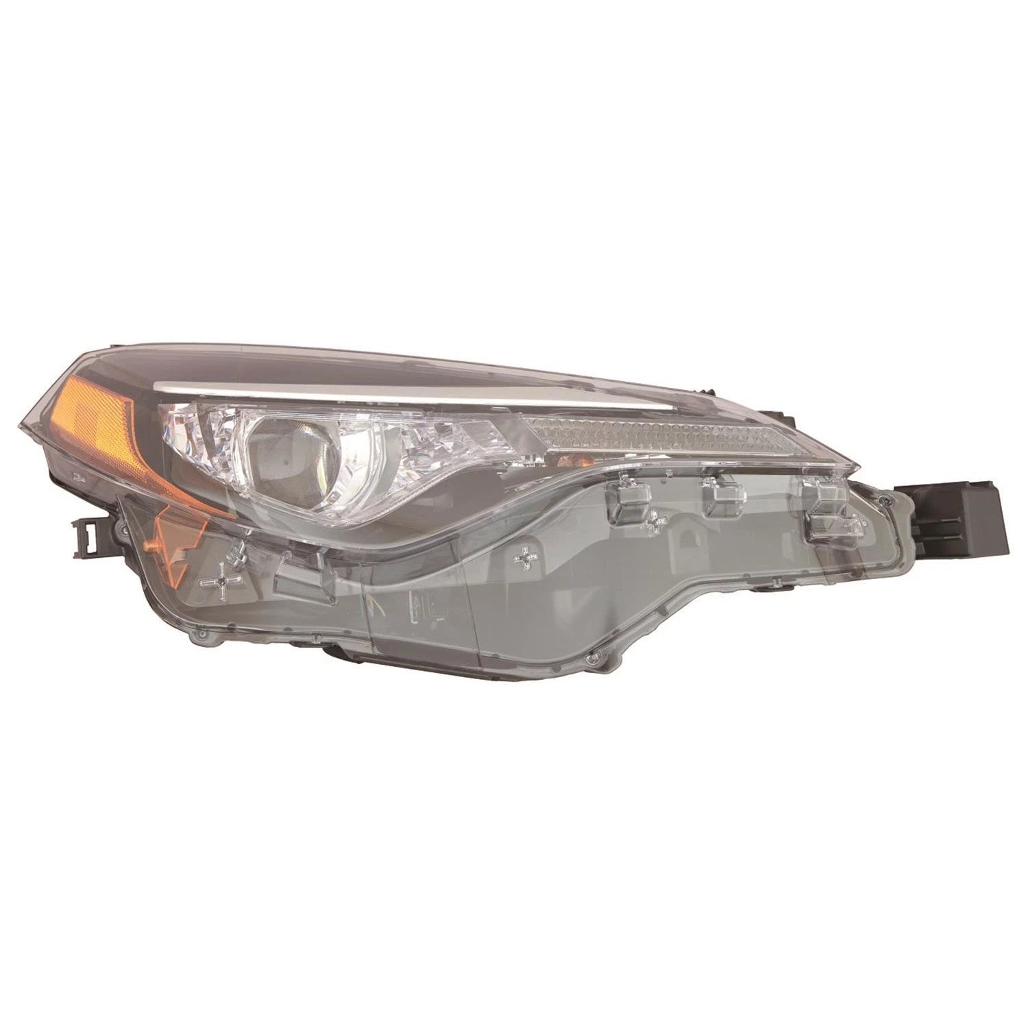 Remanufactured Passenger Bi-LED Head Light Assembly w/LED Daytime Running Lamp