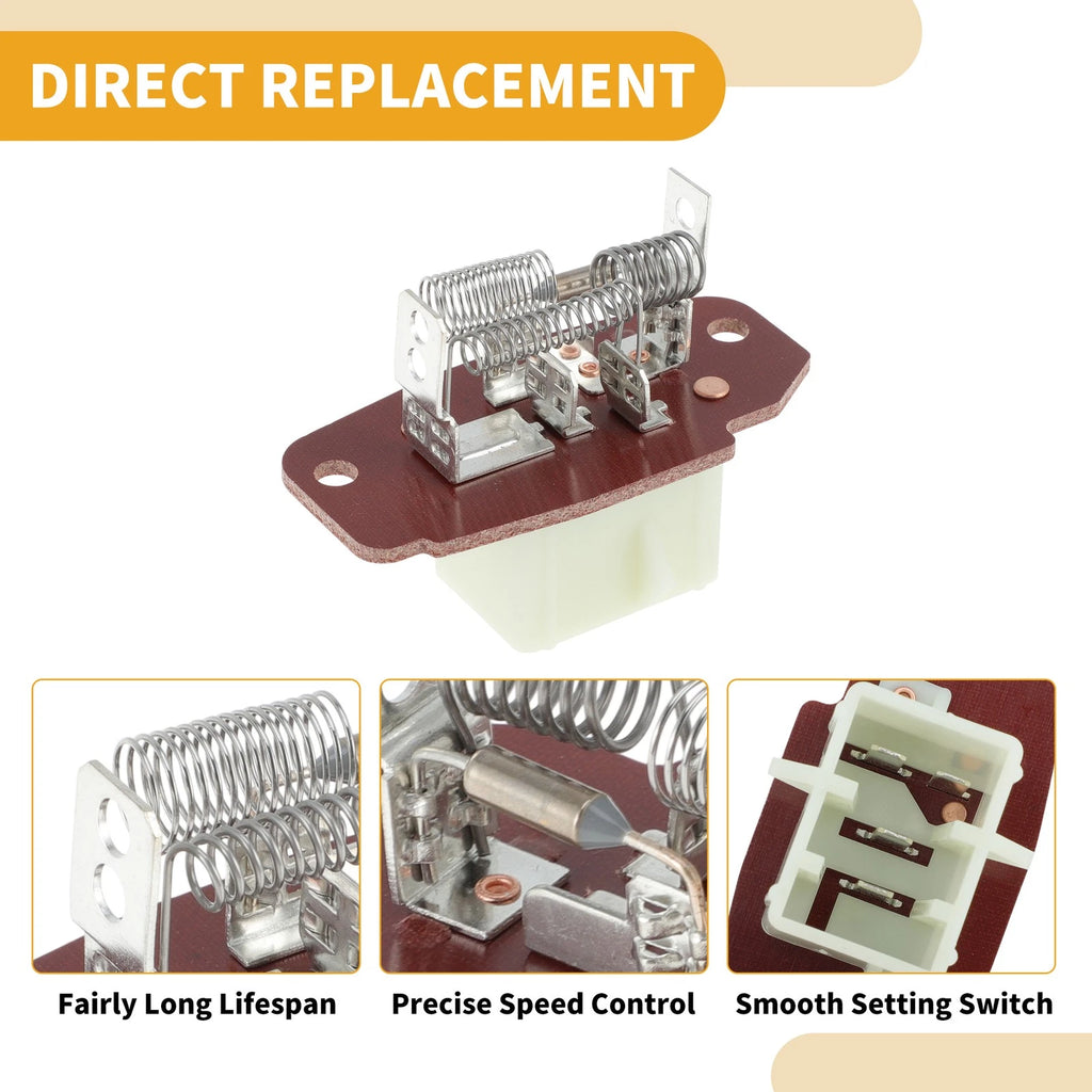 HVAC Blower Motor Resistor No. 4C2Z19A706AA for Ford Edge (2011–2018)