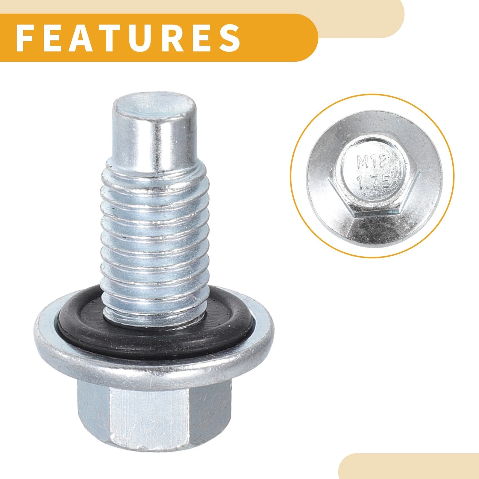 5 Pcs Oil Drain Plug Pan Thread Repair No.11519933 for Buick 