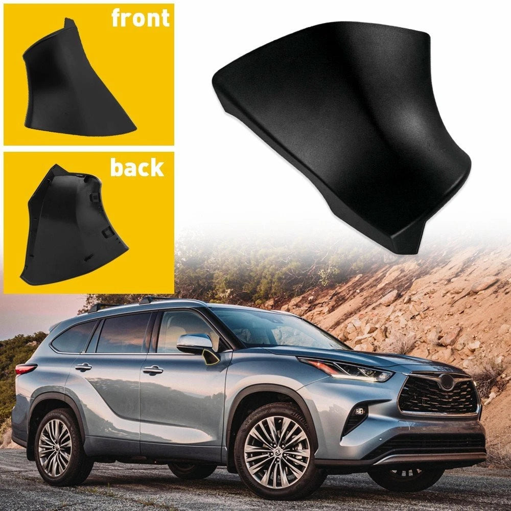 Right Side Rearview Triangle Mirror Base Cover for Toyota Highlander (2020–2022)