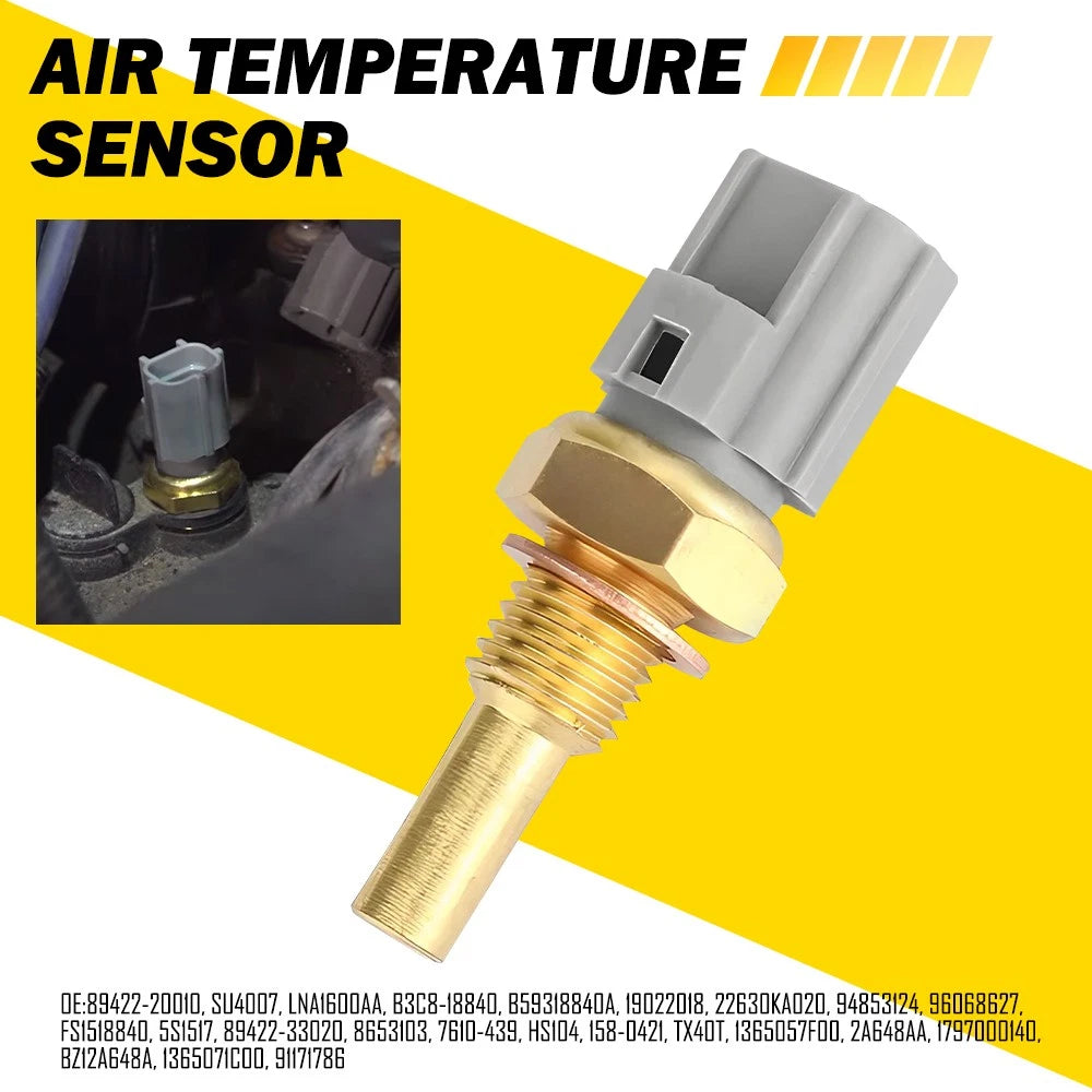Air Temperature Sensor for Lexus LS400 LS430 LX450 LX470 GS300 GS400 GS430 (1990–2006)
