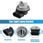 2X Turn Signal Light Bulb Socket F1TZ-13411-F for Ford 