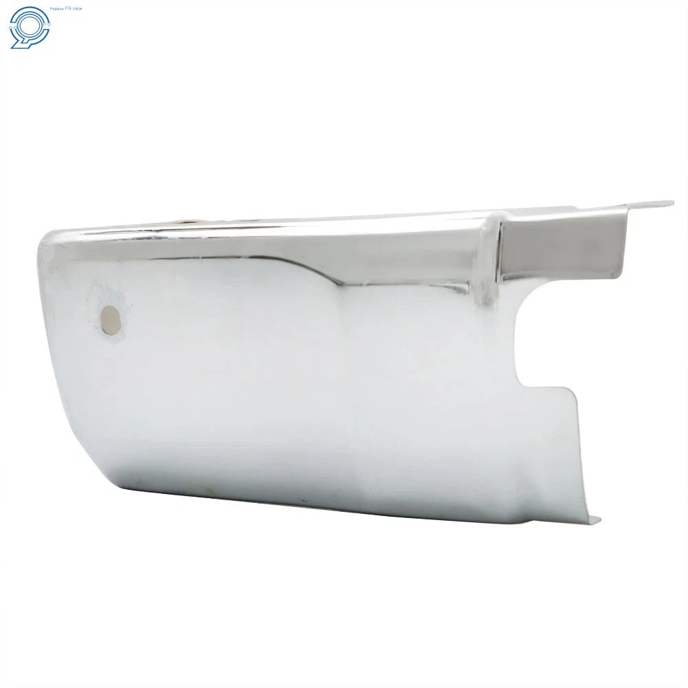 Chrome Steel Driver Side Rear Bumper End for Toyota Tundra (2014–2021)
