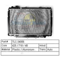 Radiator for Toyota Landcruiser HZJ80 1HZ Automatic (1990-1998)