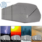 RV Cover for Travel Trailer 18'-20' (Anti-UV, Gray)