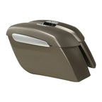 Hard Saddlebags for Indian Chieftain Challenger Pursuit (2019–2025) Bronze Smoke