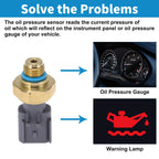 Engine Oil Pressure Sensor for Dodge Ram 2500 3500 (2003–2019) No.4928594/4087989