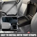 Car Center Console Armrest Cover for Honda Accord (2008-2012) Gray