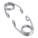 Chrome Scissor Solo Seat Springs for Harley Sportster XL883 1200 (2004-2023)