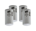 Set of 4 Engine Oil Filters for Ford Freightliner IC Peterbilt (Turbo)